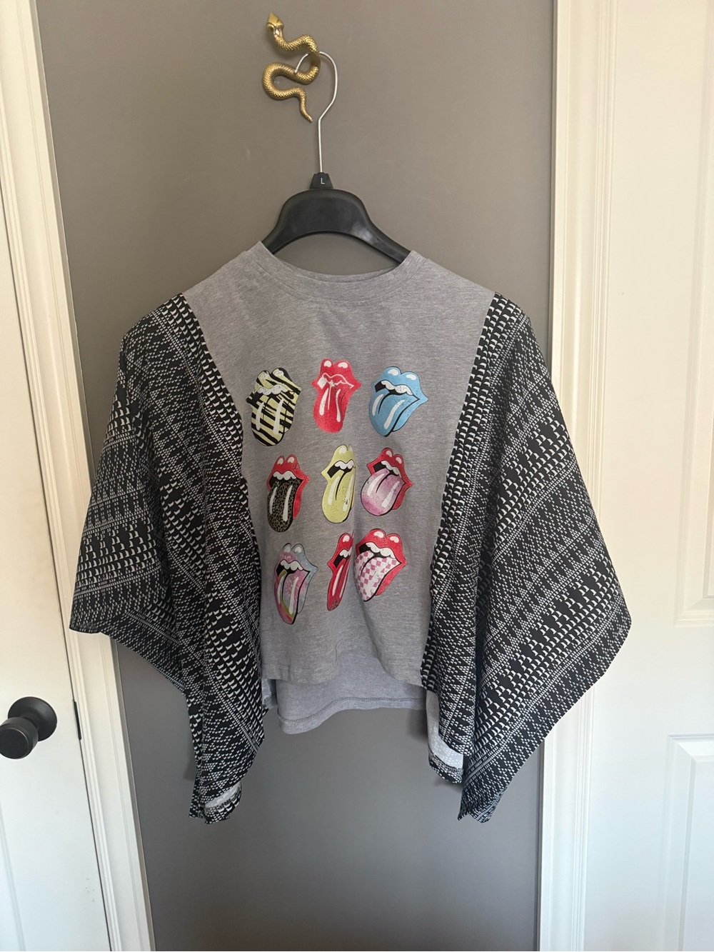 Rolling Stones poncho